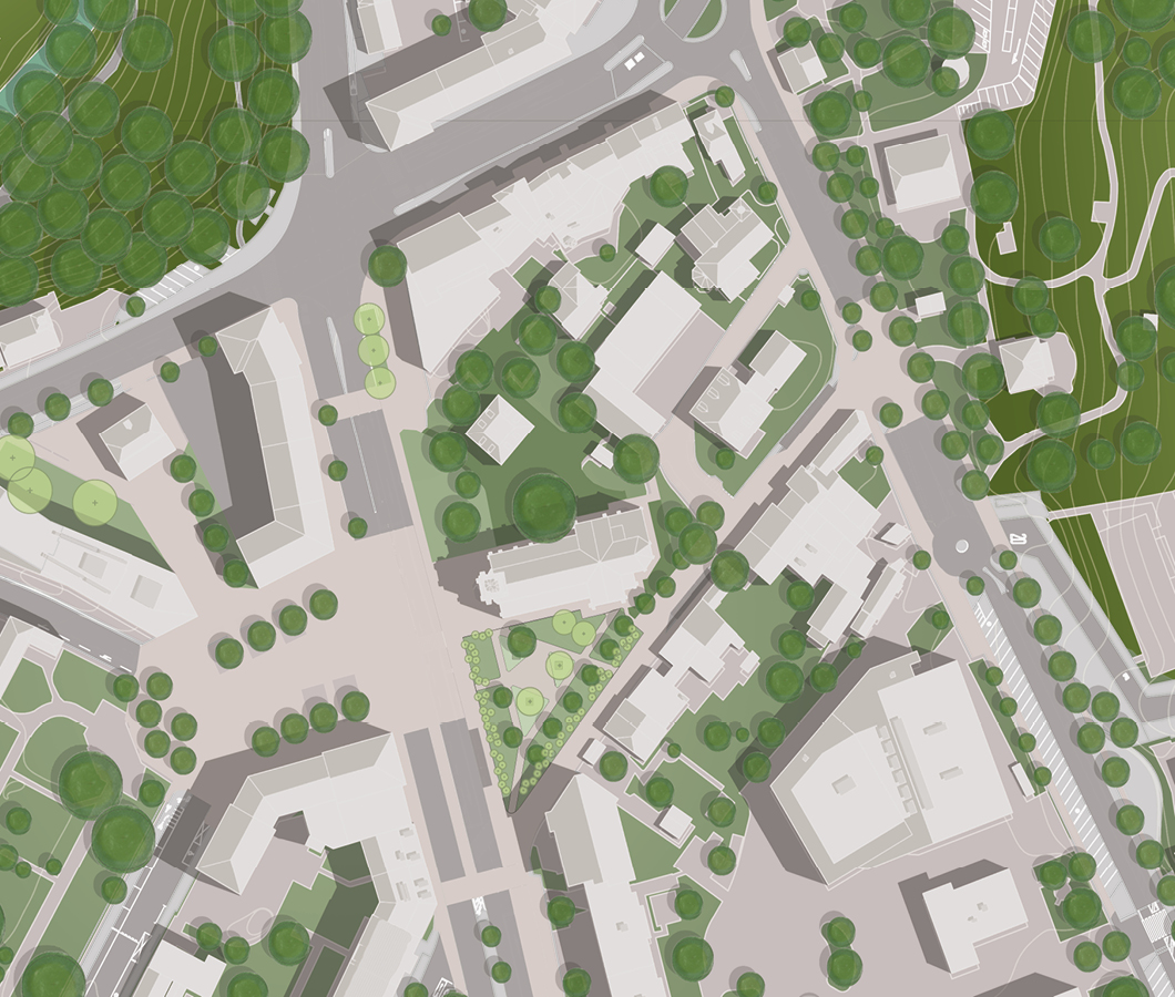Plan de situation - Lancy